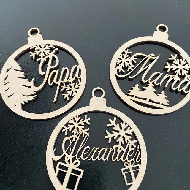 Индивидуальные рождественские шары по индивидуальному заказу рождественская