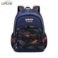 okkid primary school bags for boys elementary student dinosaur backpack boy gift girls cute book bag kids schoolbag dropshipping