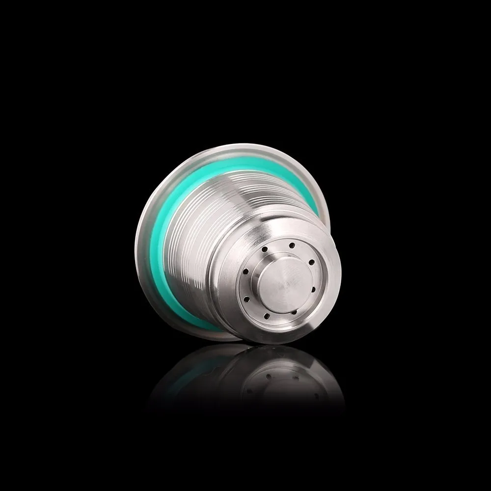 

2020 NEW Refillable Upgrade Square Hole Nespresso Stainless Steel Empty Capsules Metal Reusable Coffee Filter Cup Cafe Drippers