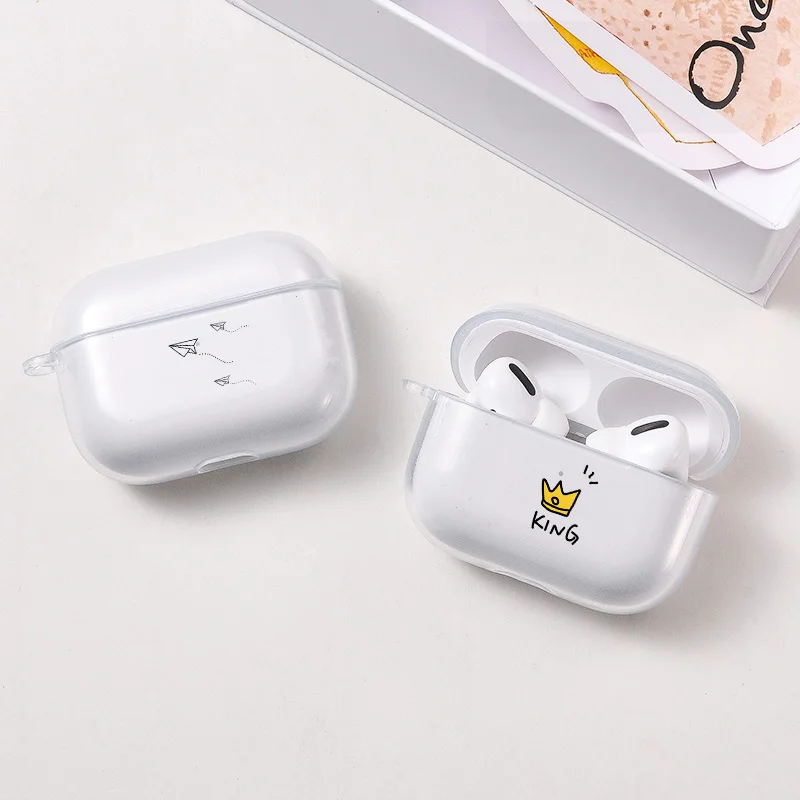 Водонепроницаемый Мягкий силиконовый чехол для Airpods Pro защитный наушников с
