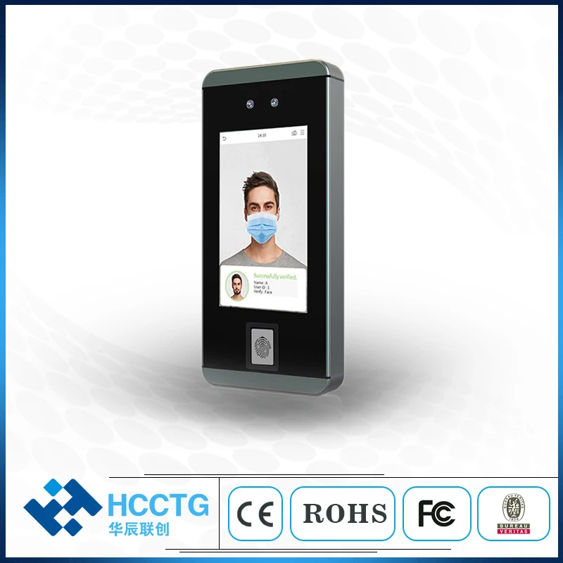 5 inch touch screen wiegand rfid fingerprint face recognition access control system hks 60 free global shipping