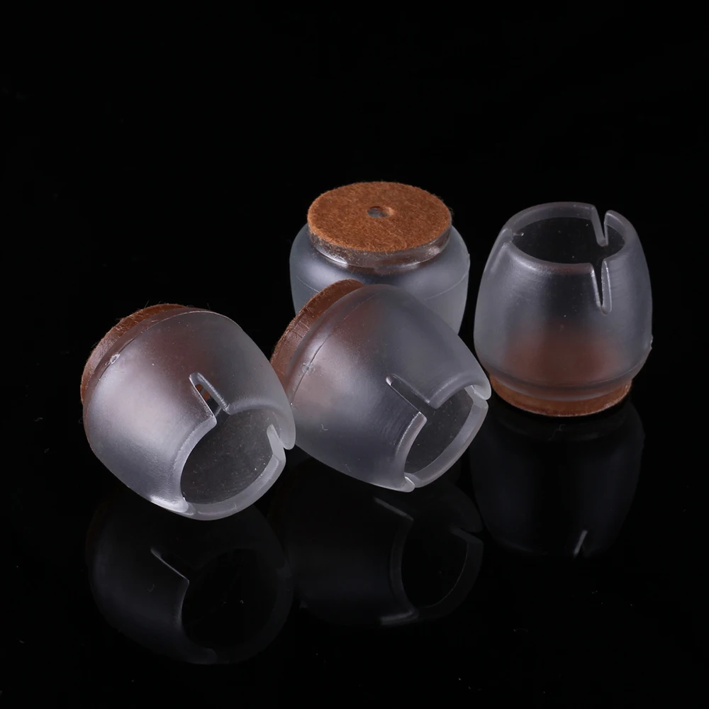 16pcs Silicone Chair Table Foot Protectors Caps Pads Round Bottom Non-Slip Furniture Covers Socks Floor | Мебель