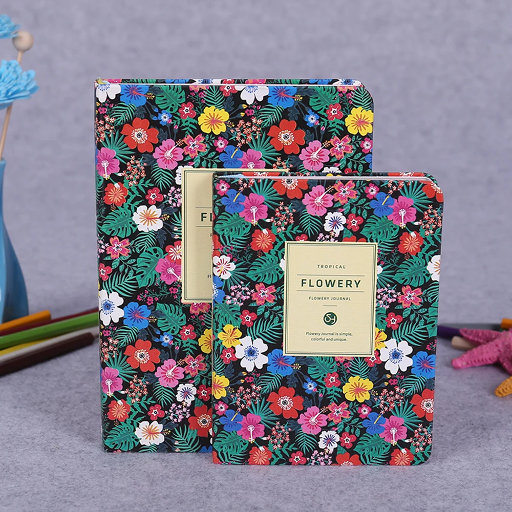 Винтаж цветок блокнот-дневник цветочный кожаный чехол для планировщика персональный ноутбук для дневника, списка дел Органайзер блокнот специальный подарок - Цвет: Бургундия
