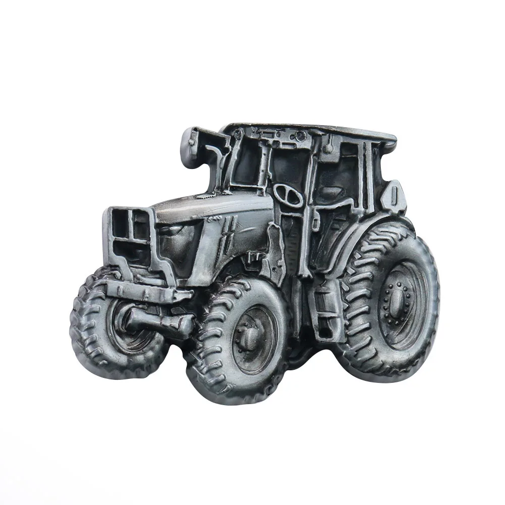Пряжка для ремня в западном стиле металлическая 3d-пряжка трактора ковбойская
