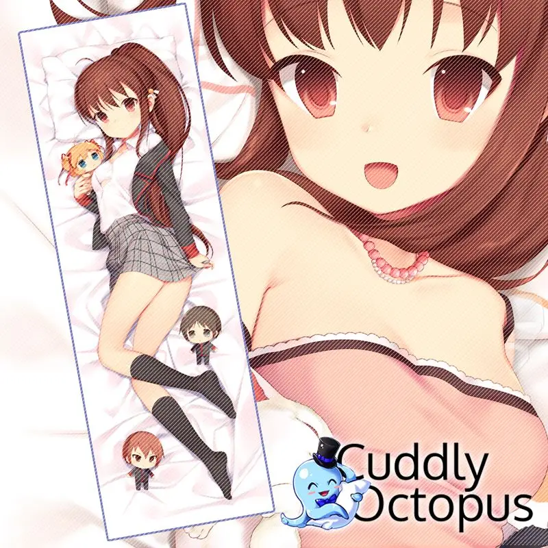 Аниме небольшие Бутеры! Нацумэ Рин дакимакура обнимающее тело 2-сторонняя