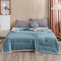 wormwood mosquito repellent air conditioning quilt for single dormitory in summer