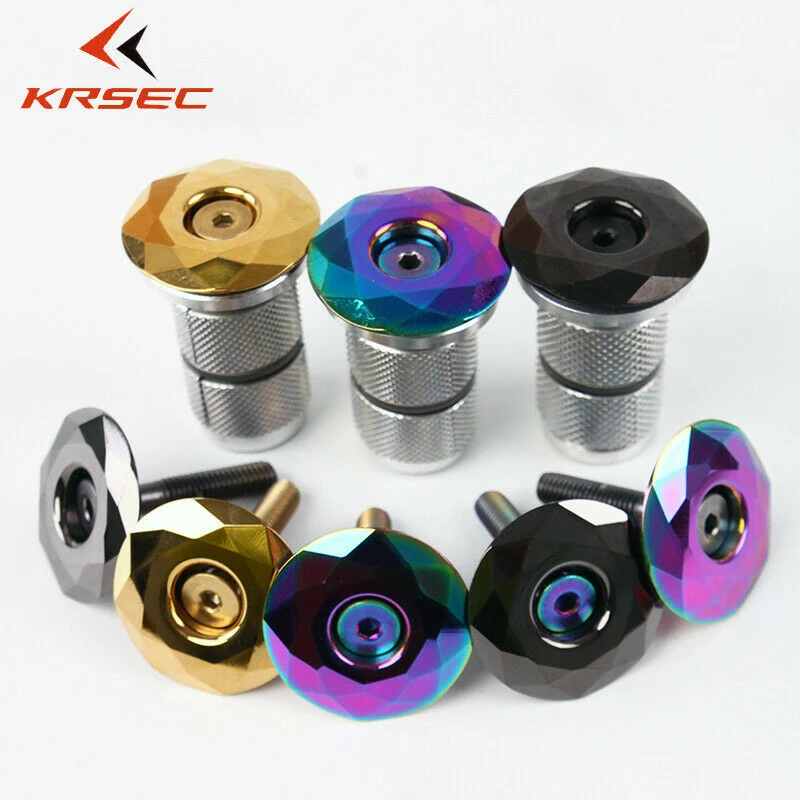KRSEC 1-1/8 &quotMTB расширитель Верхняя Крышка алюминиевый дорожный велосипед из сплава