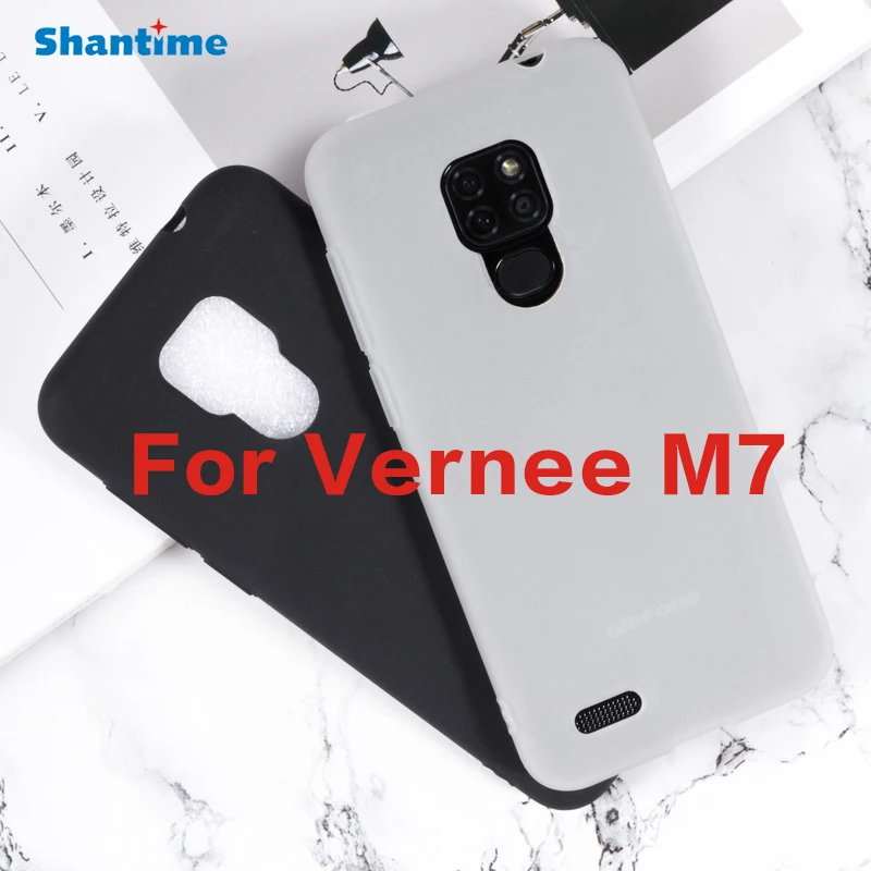 Мягкий силиконовый чехол из ТПУ для Vernee M7|Бамперы| |