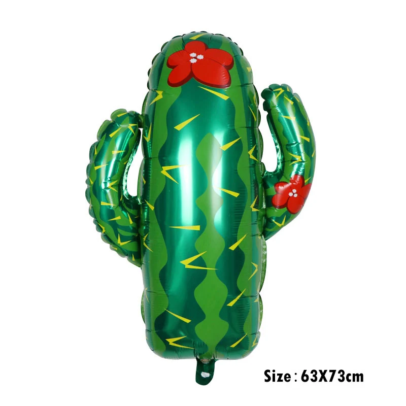 LINVIERLOVE 1 шт. большой воздушный шар из фольги С КАКТУСОМ для дня рождения 63*73 см