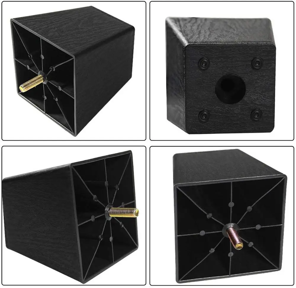 Дужки для дивана 1-6 дюймов пластиковые дужки стандартная упаковка из 4 предметов