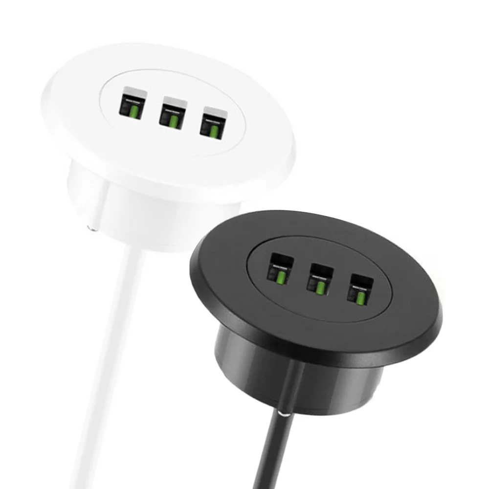 Настольная зарядная станция VIPATEY с USB кабелем 5 В 2 А 3 порта|Зарядные устройства