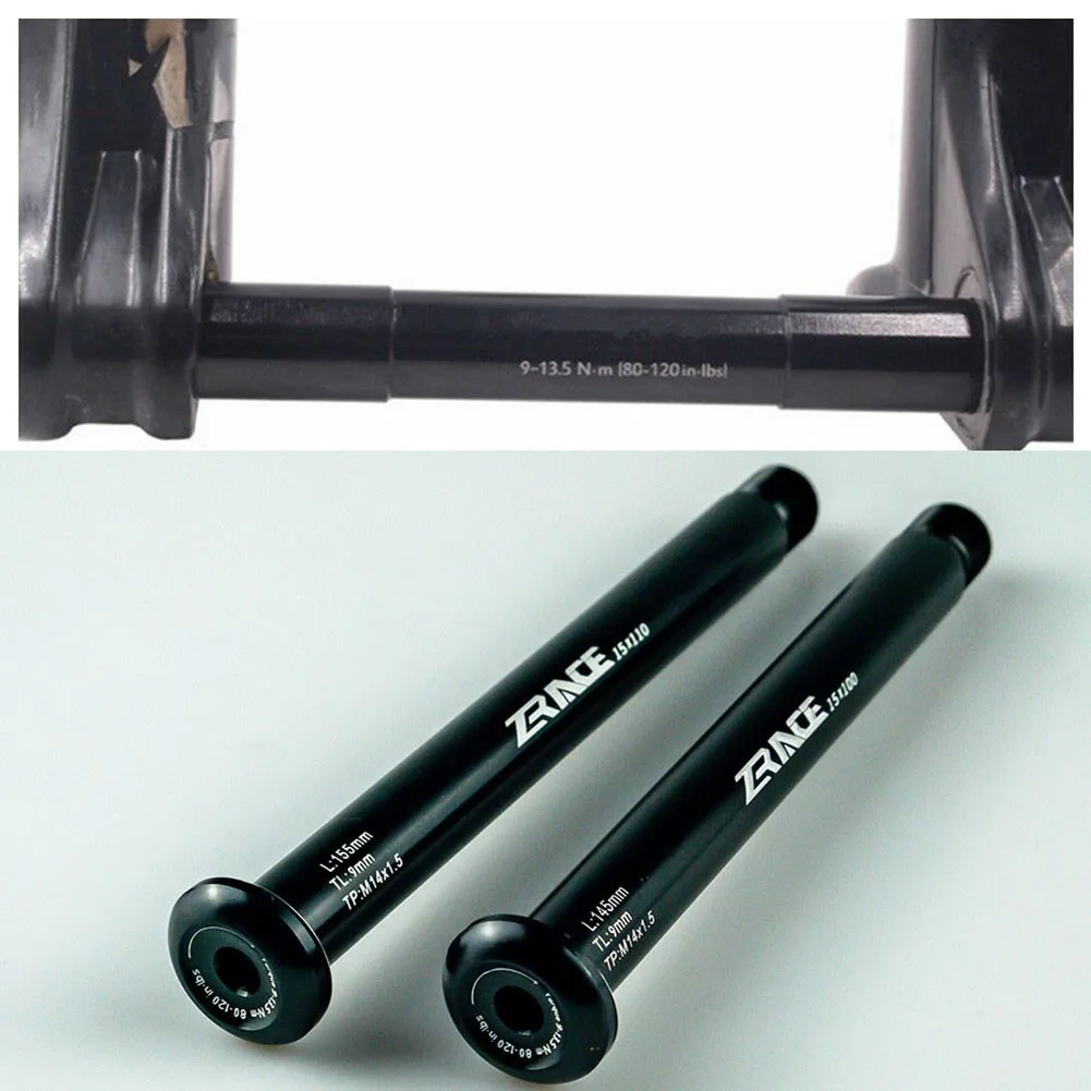 

MTB Bike Bicycle Front Fork Thru Axle Lever Skewer Aluminum Alloy 15x100mm/15x110mm For FOX Bicycle Components