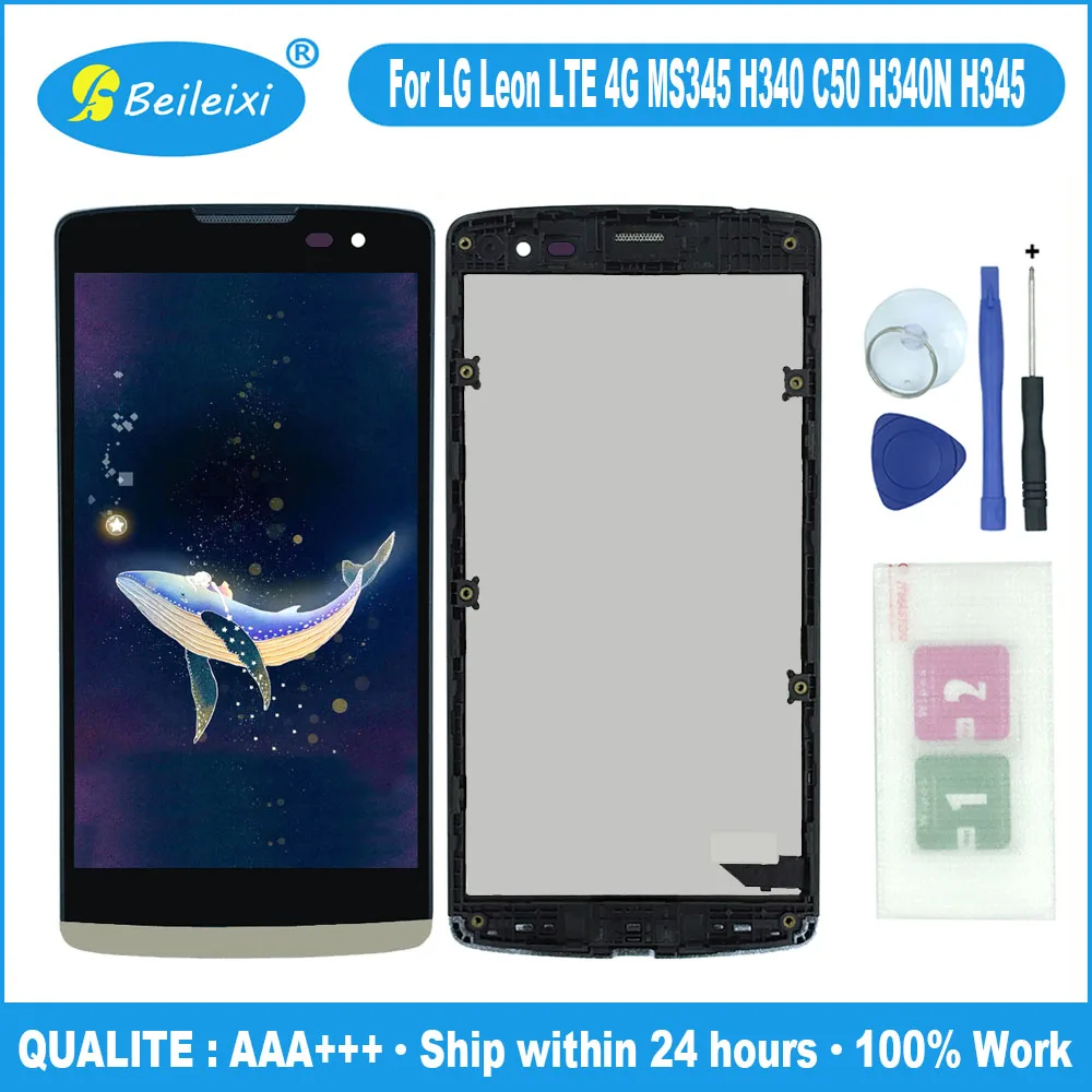 Для LG Leon LTE 4G H320AR Y50 C50 H342 H326G H320 H324 H325 H340 MS345 ЖК дисплей кодирующий преобразователь