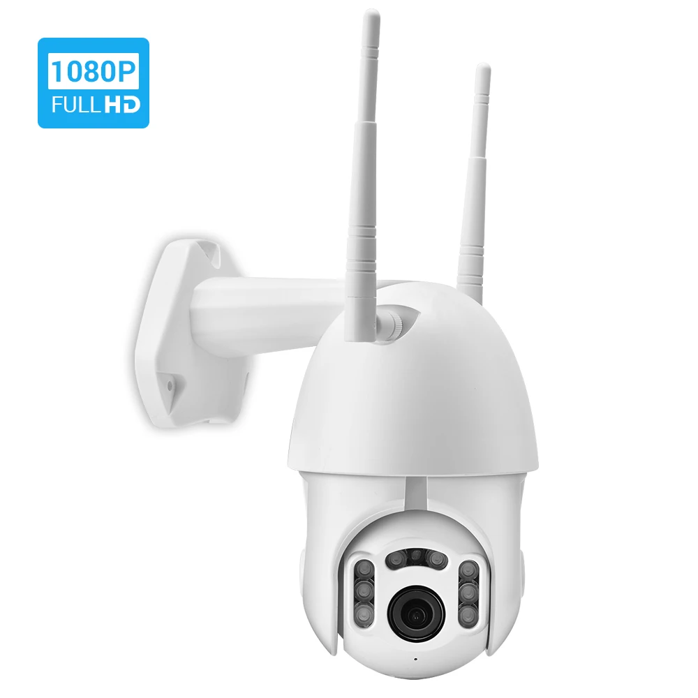 Wi Fi камера Hamrolte HD 1080P мини для панорамирования/наклона IP двусторонняя аудиосвязь