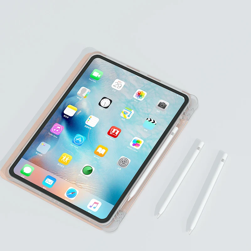 Мягкий кожаный чехол для iPad Pro 12 9 2021 6-го поколения Чехол дюйма |