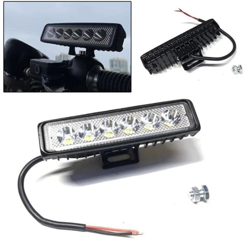 Светильник для электровелосипеда 12 В светодиодный фонарь из алюминиевого сплава