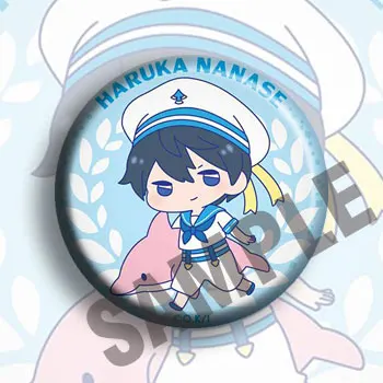 FREE! Action Figure Makoto Tachibana Haruka Nanase Rin Matsuoka Nagisa Hazuki 10 Type Anime Tinplate PVC Badge Toys | Игрушки и хобби