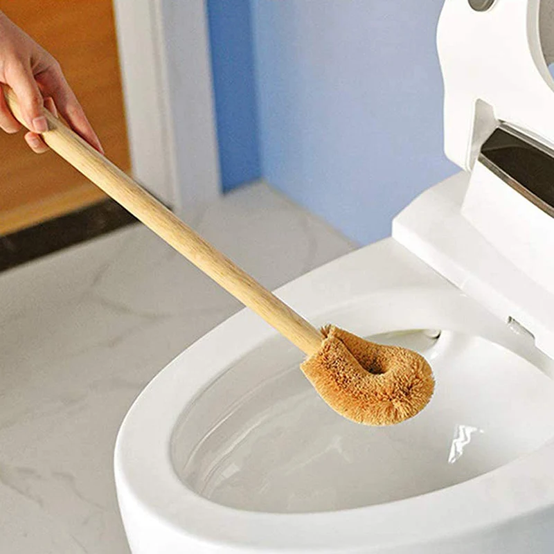 49 см обновленный современный унитаз кисть естественным образом кокосовое