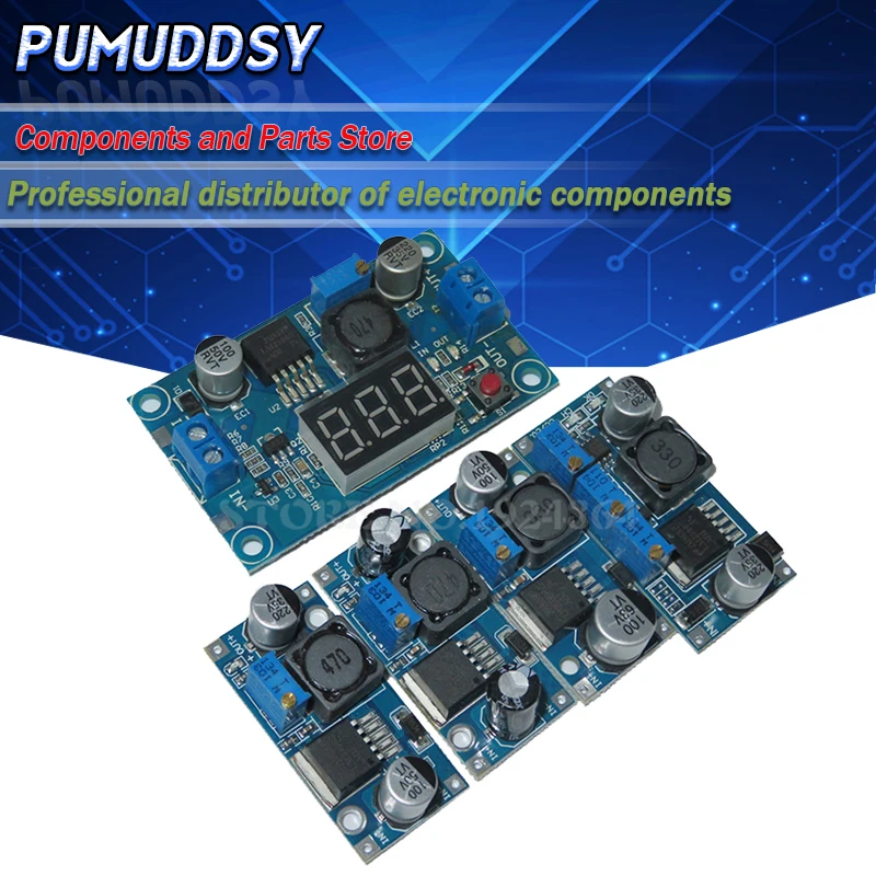 LM2596 LM2596HVS модуль питания DC-DC бак 3A настраиваемый понижающий модуль-регулятор ultra LM2596S понижающий 24 В Переключатель 12 В 5 в 3 в