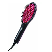 electric hair straightener comb ceramic hair dryer brush hairdressing tool rechargeable smoothing brush flat iron hair curlers