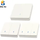 Настенный выключатель Diese rf 86, 433 МГц, передатчик, 10 А, 110 В, 220 В переменного тока