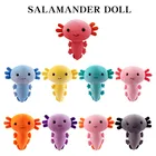 Милая плюшевая игрушка-животное из мультфильма Axolotl, 20 см, милая мягкая подушка для детей, подарок на день рождения, Хэллоуин, Рождество