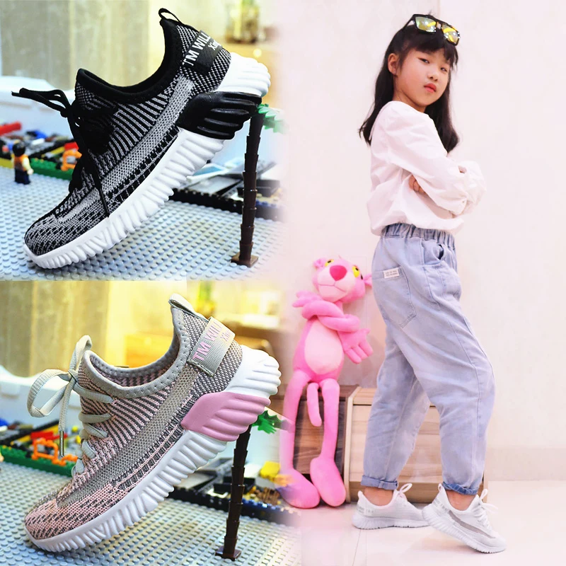 2020 New Brand Toddler Shoes Children White Fashion Mesh Boys Soft Bottom Leather Sport Running Sneakers For Child | Мать и ребенок
