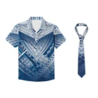 Мужская рубашка с тату-резинкой, черная или белая классическая рубашка с принтом