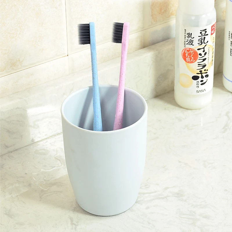 Мягкая нейлоновая щетина зубной щетки чистые зубные Экологичная зубная щетка