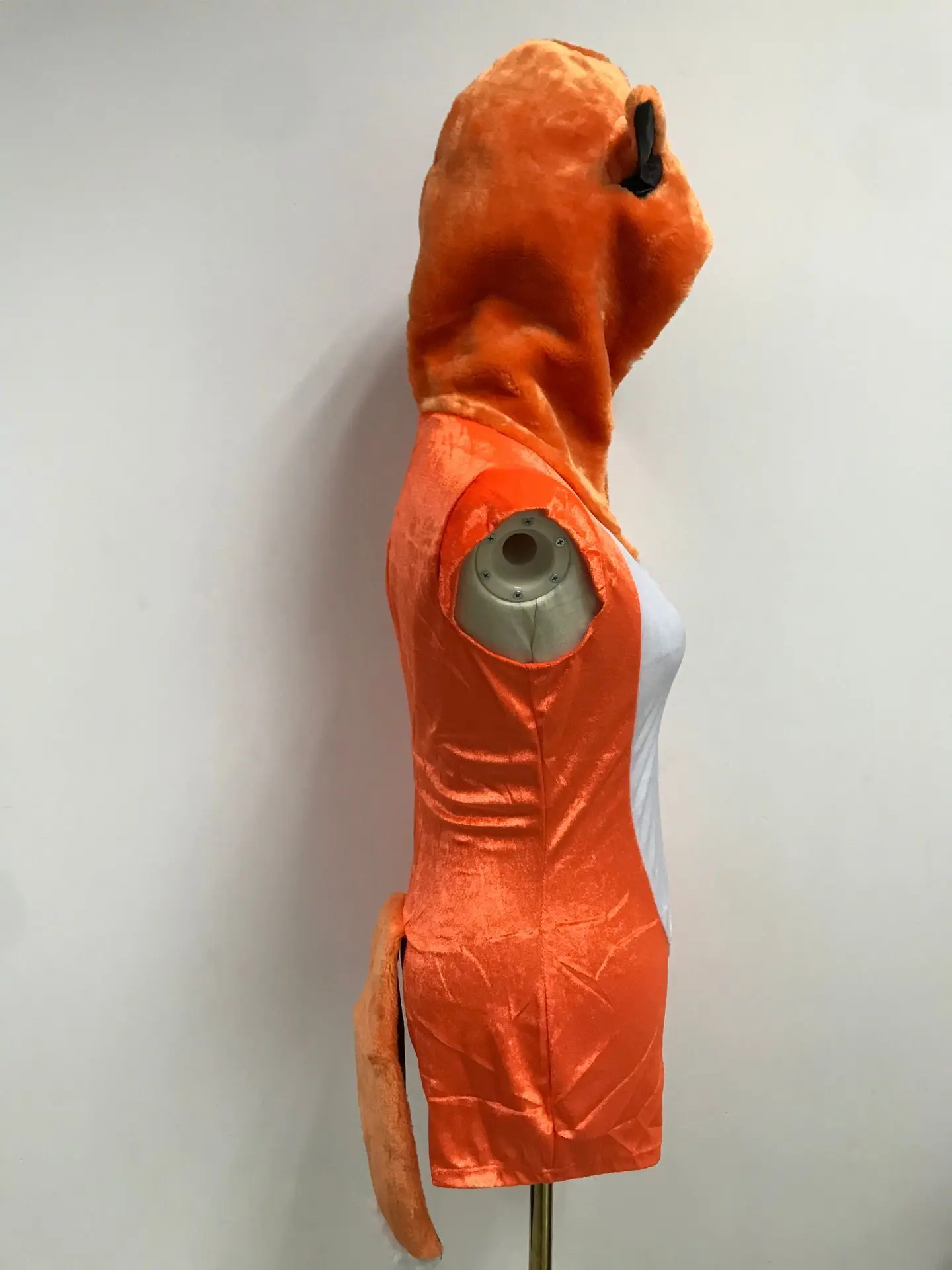 Женский пушистый комбинезон костюм животного для косплея на Хэллоуин|fox furry