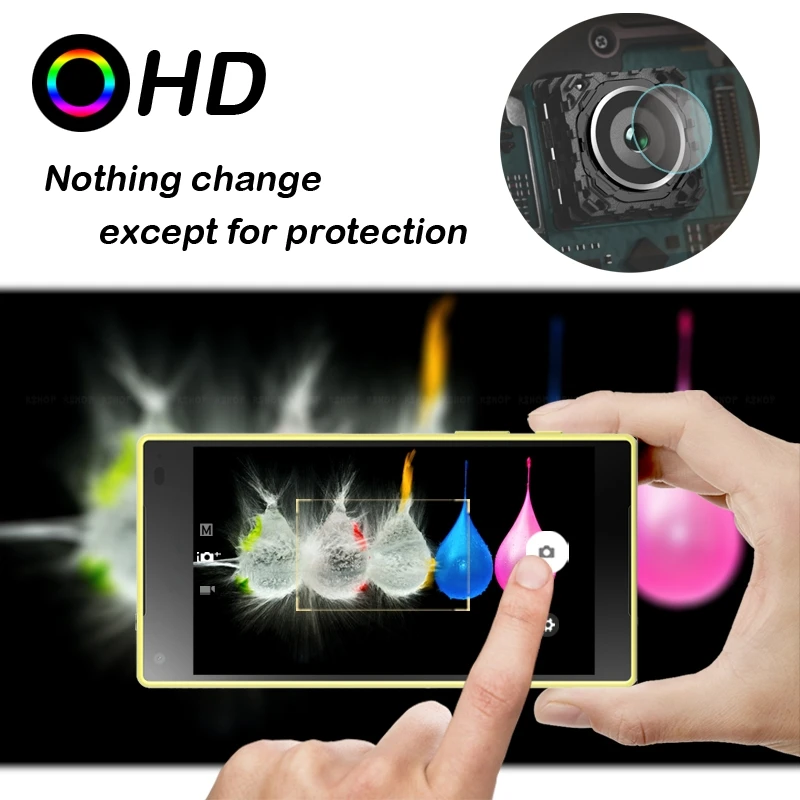 Защитная пленка для задней камеры из закаленного стекла Sony Xperia E5 M4 M5 Z5 Z4 Z3 Z2 Z1 Z L36H