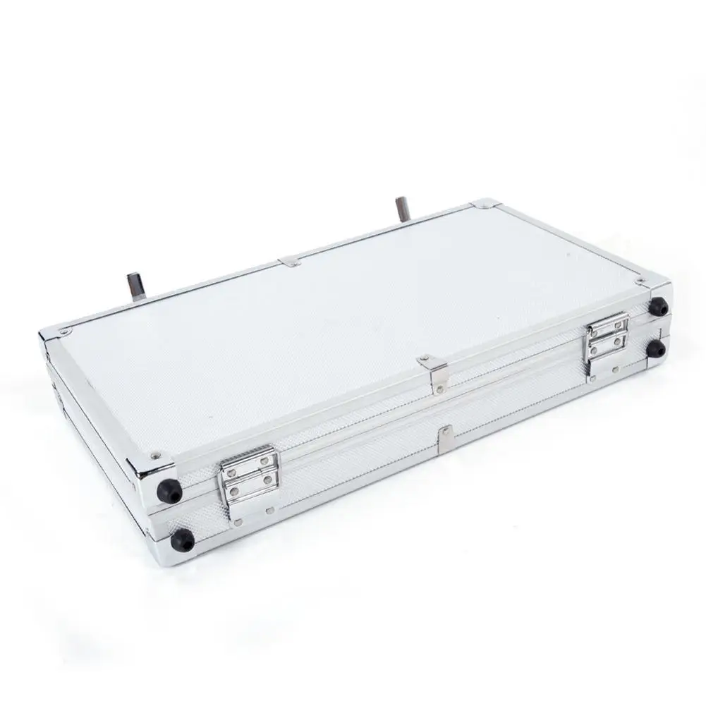 

Aluminum Framed Locking Gun Pistol Lock Box New Framed Locking Gun Pistol HandGun Lock Box Hard Storage Carry Case Black