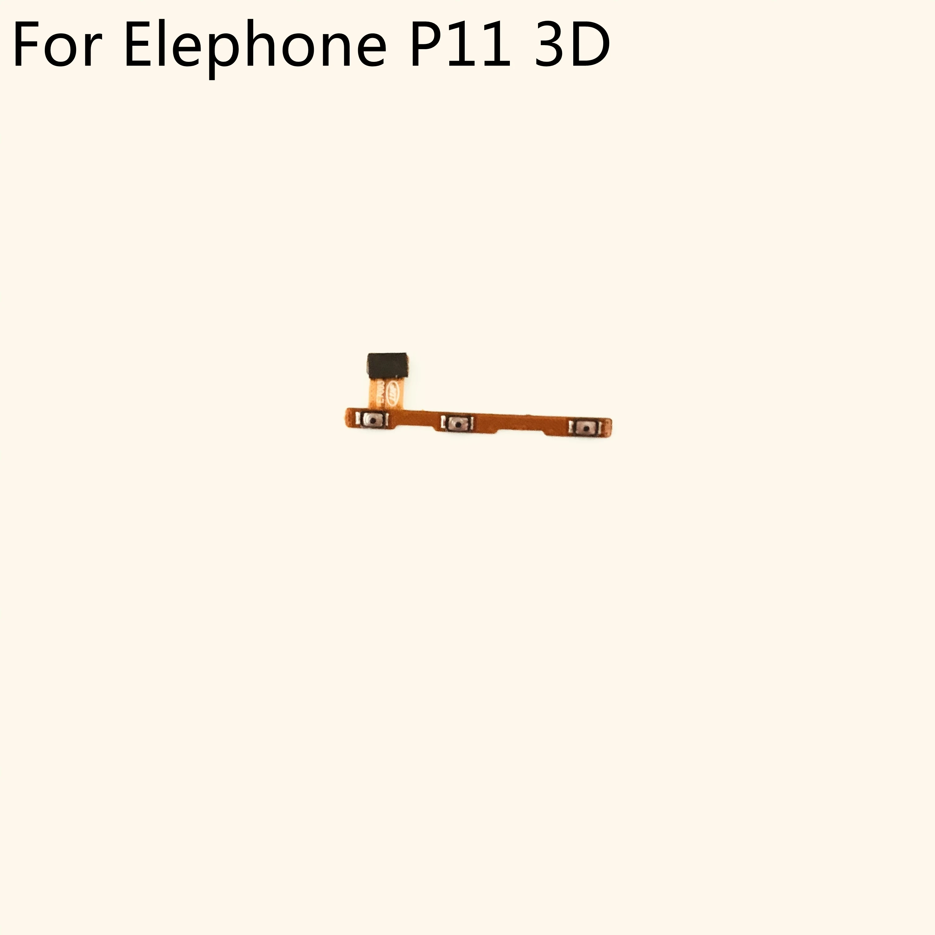 ELEPHONE P11 3D кнопка включения и выключения питания + клавиша регулировки громкости гибкий кабель FPC для ELEPHONE P11 3D MT6797 5,99 ”1080*2160 Бесплатная доставка