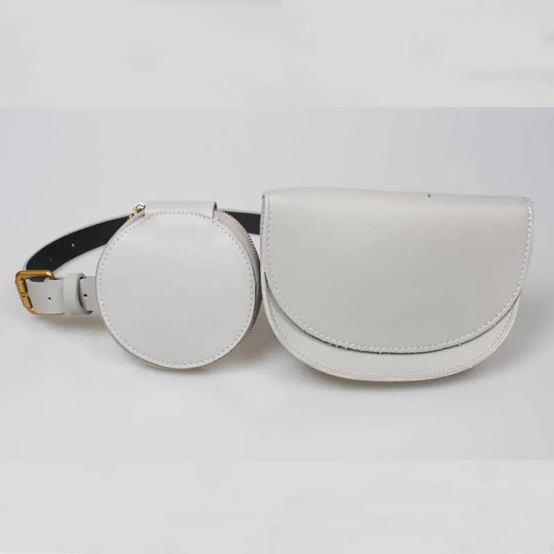Gray waist bag Fanny Pack Для женщин простой Винтаж контраст Цвет сумка на поясном ремне Повседневное съемные регулируемые Сумочка с отделением для монет, спортивная сумка для йоги поясная сумка 140 - Цвет: Gray waist bag