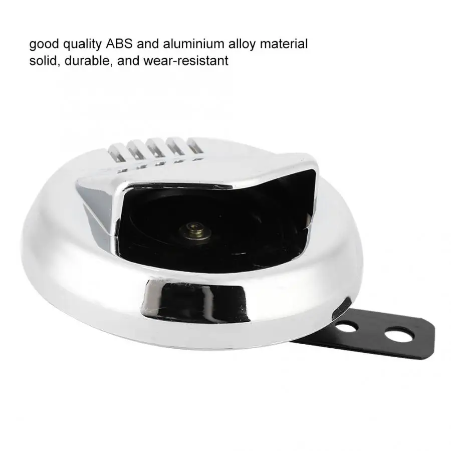 12V 110db 94 мм мотоцикл электрический рог супер громкий звуковой сигнал Cafe Racer Ретро