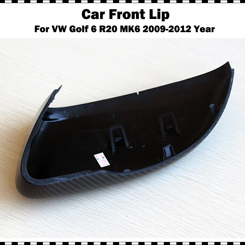 Спортивные стильные зеркальные чехлы из углеродного волокна для VW Golf 6 mk6 GTI R20 cf