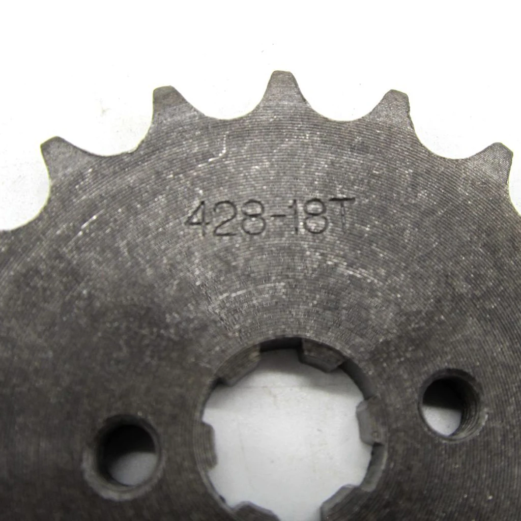 

18T Teeth 17mm Front Sprocket Cog 428 Chain for Trail Dirt Bike Thumpstar