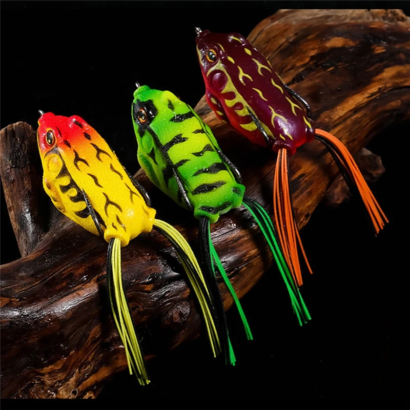 1Pc 5.5cm 14g Top Water Ray Frog Shape Minnow Crank Wobblers for Soft Fly Fishing Tube Bait Japan Plastic Hot | Спорт и развлечения