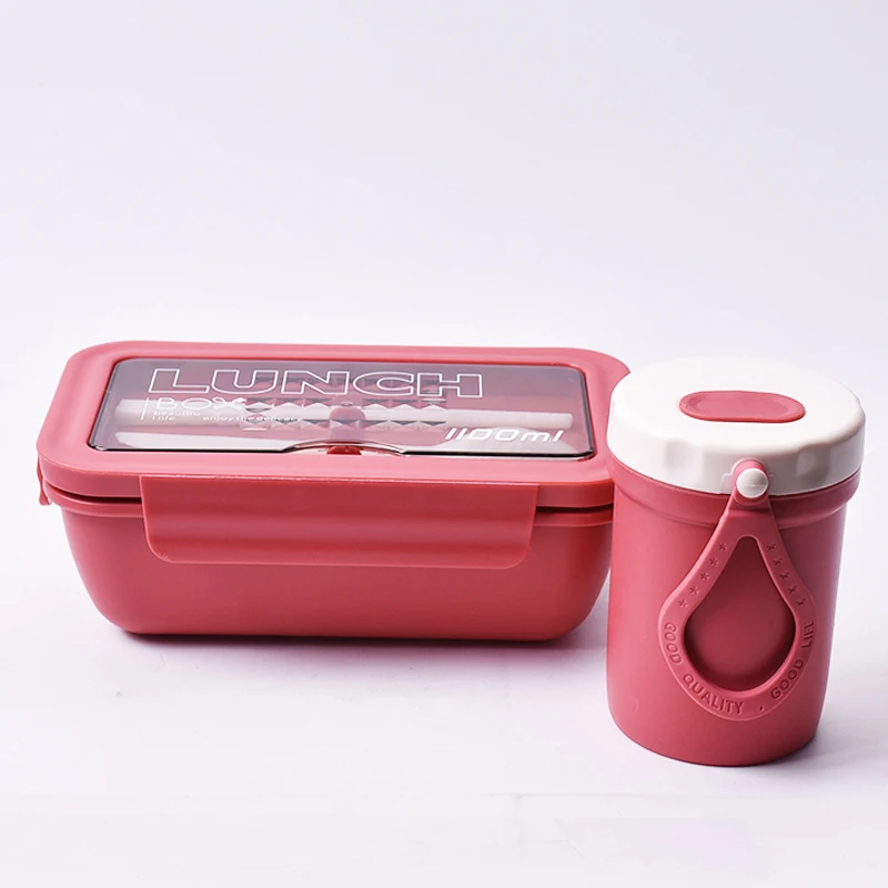 

Portable Bento Box Lunch Box Microwave Lunch Box Wheat Straw Dinnerware Food Storage Container Children Kids School Office