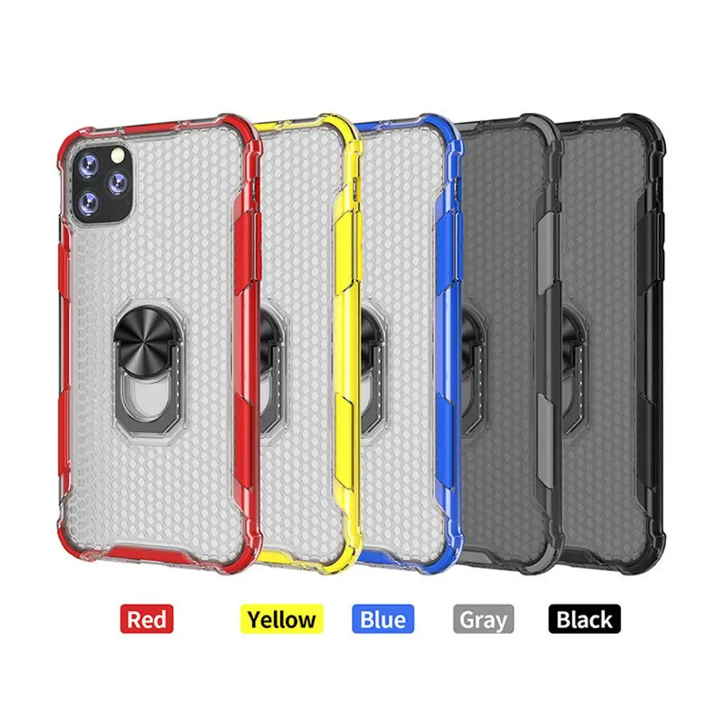 Автомобильный кольцевой Намагниченный чехол для телефона iphone 6 6s 7 8 plus x xr xs max 11 pro