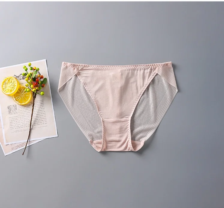 Трусики женские из 100% натурального шелка с низкой посадкой размеры S M L 1029 |
