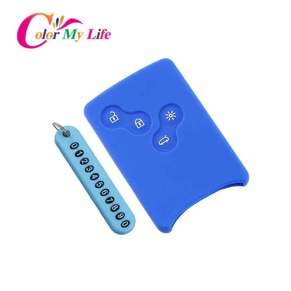 4 кнопки силиконовый чехол для автомобильного ключа протектор держатель