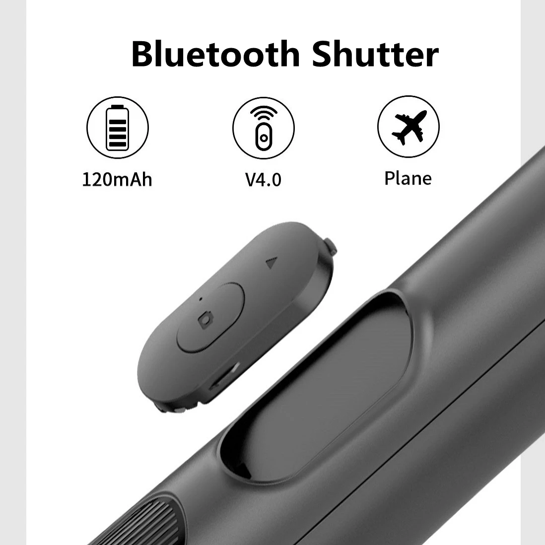 Палка для селфи FANGTUOSI складная 158 см Bluetooth | Электроника