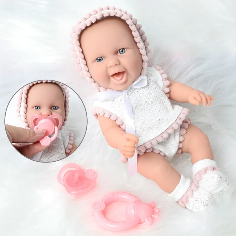 Кукла реборн Мягкая Силиконовая Водонепроницаемая Реалистичная миниатюрная