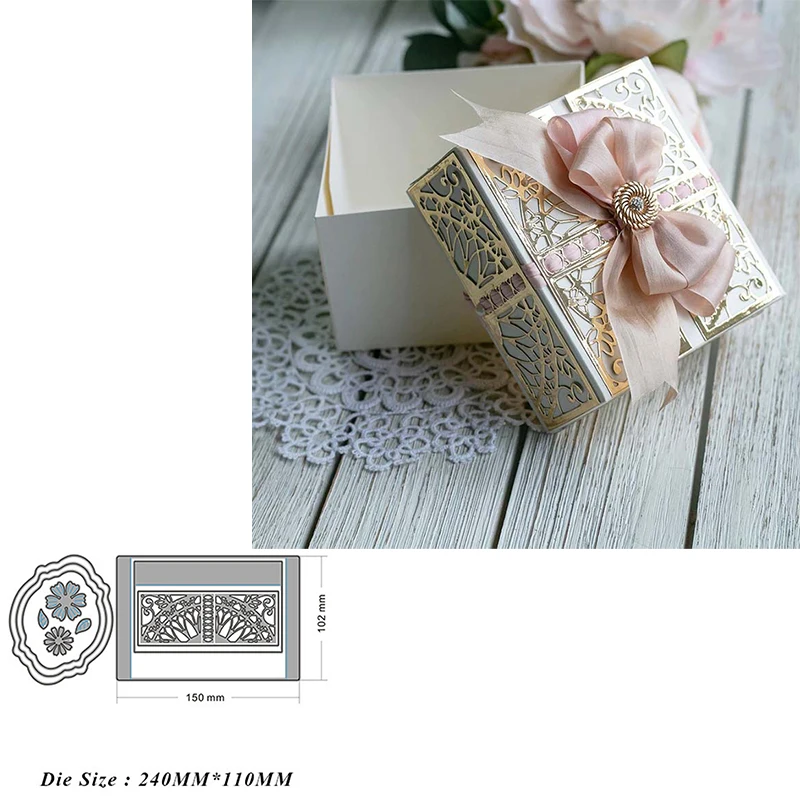 

Magic Trap Card Metal Cutting Die Mould Scrapbook Die Embossing DIY Handicraft Paper Card Photo Album 2021 New