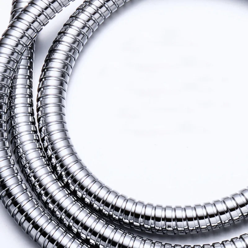 

Hoses Stainless Steel Flexible Tube Pipe Forbathroom Bath Bathing Shower Head Flexible Hose 1.5m Useful Plumbing Hoses Shower