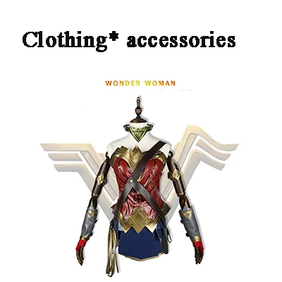 Wonder DRESS Горячие Лига Справедливости чудо-женщина Косплэй костюм Чудо-Женщина супергероя костюм кунг-фу панды; Детский костюм на Хэллоуин; женский соблазнительный костюм - Цвет: Wonder DRESS