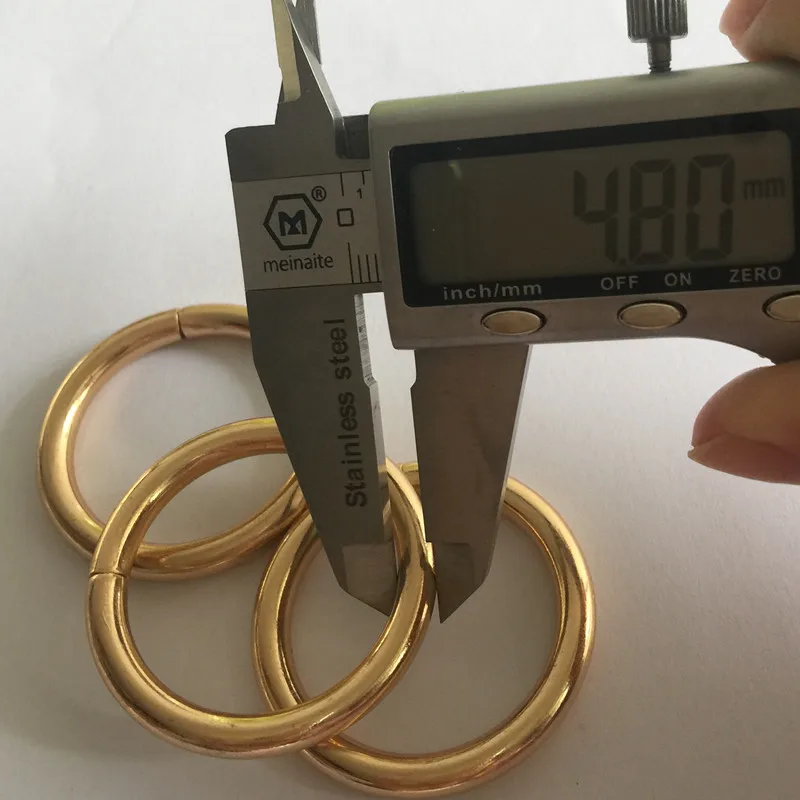 Круглые металлические пряжки 50 шт. 32 мм толщина 4 8 мм|metal buckle|buckle bag strapbuckles metal |