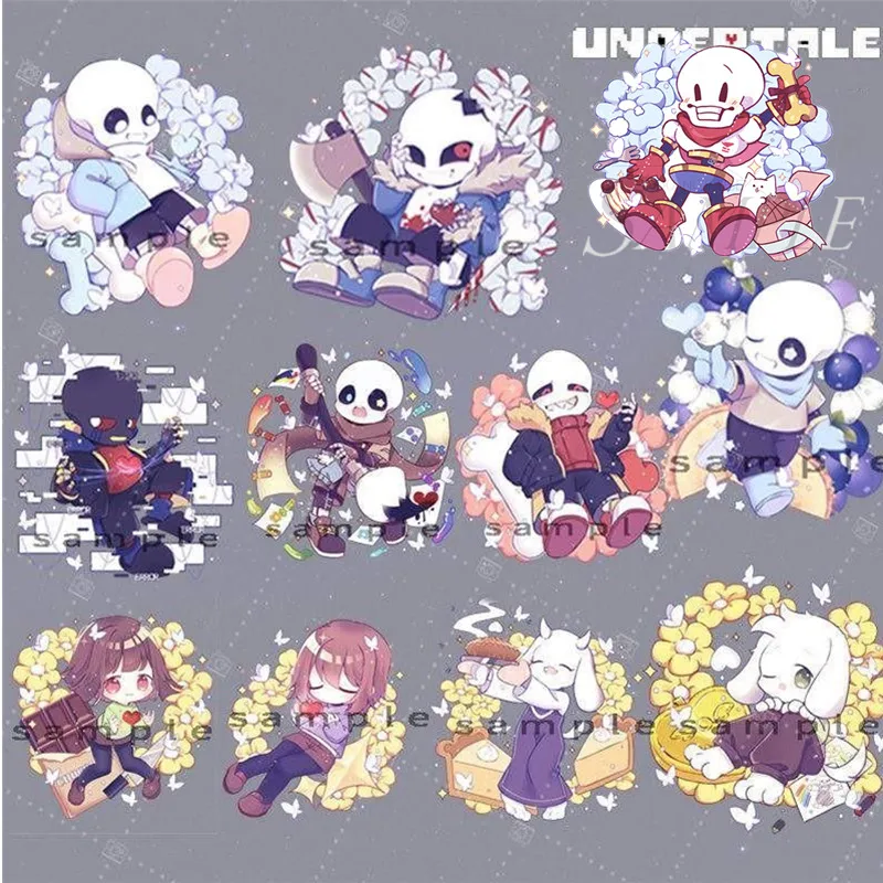Аниме Undertale Frisk Chara Toriel Sans Papyrus Asriel чернила ошибка ужас брелок косплей акриловый