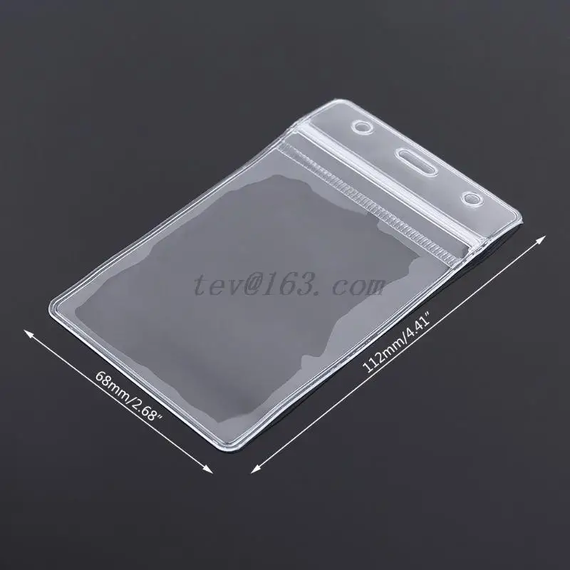 Фото 5 Pcs Unisex Popular transparent Clear PVC Plastic Badge Work Exhibition ID Name Waterproof Card Holders Багаж и сумки 5 Pcs Unisex Popular transparent Clear PVC Plastic Badge Work Exhibition ID Name Waterproof Card Holders Багаж и сумки